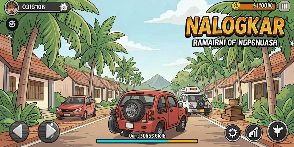 Screenshot gameplay seru dari aplikasi IDNSERU.