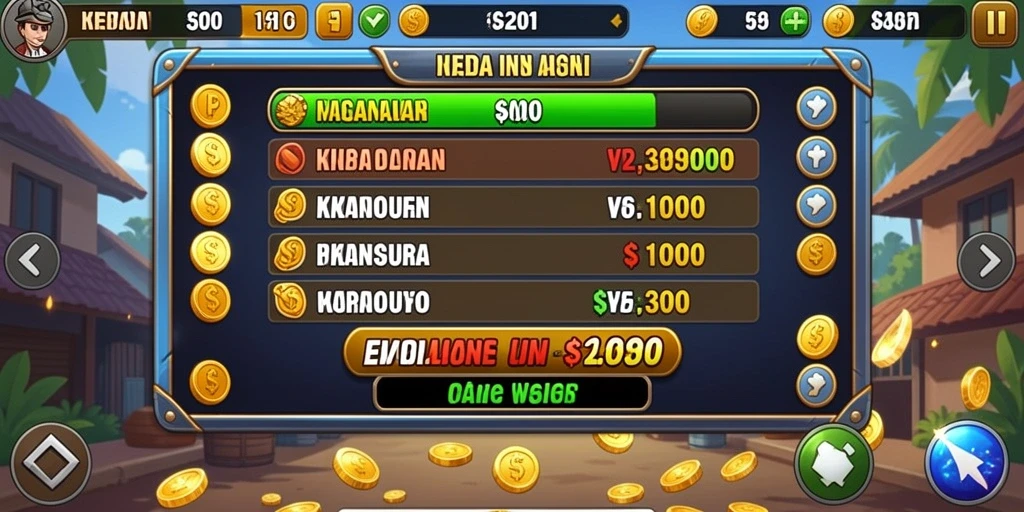Screenshot seru saat balapan di malam hari.